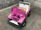 powerwheels barbie jeep