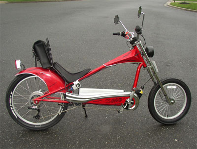 stiletto chopper bike